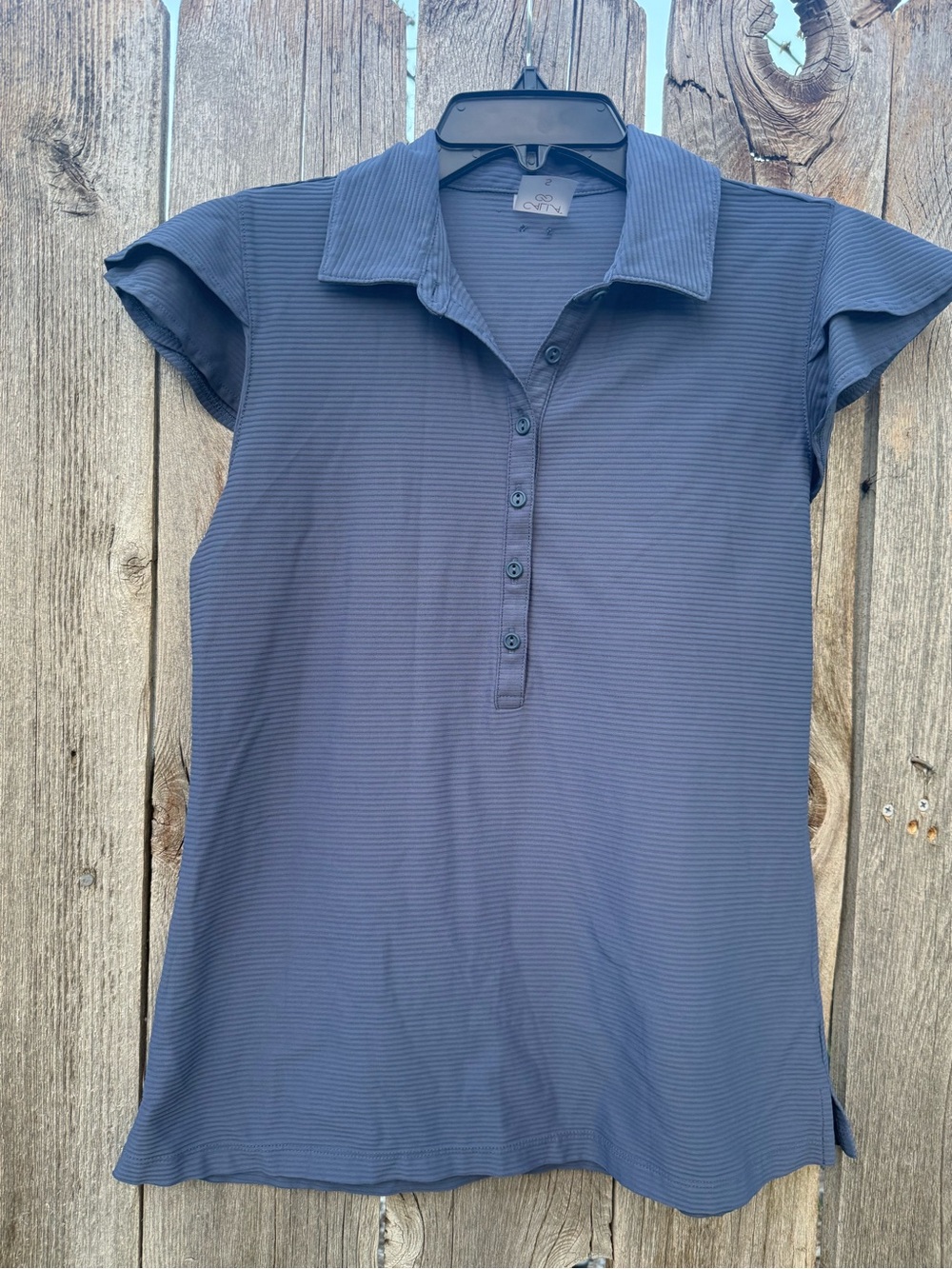 Ruffle sleeve Golf top